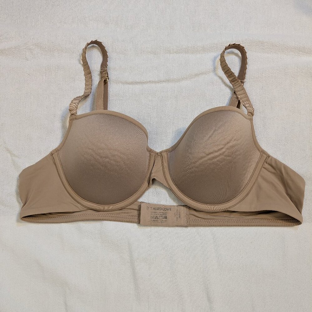 ThirdLove 24/7 Classic T-Shirt Bra Size 36A 1/2 Nude Underwire